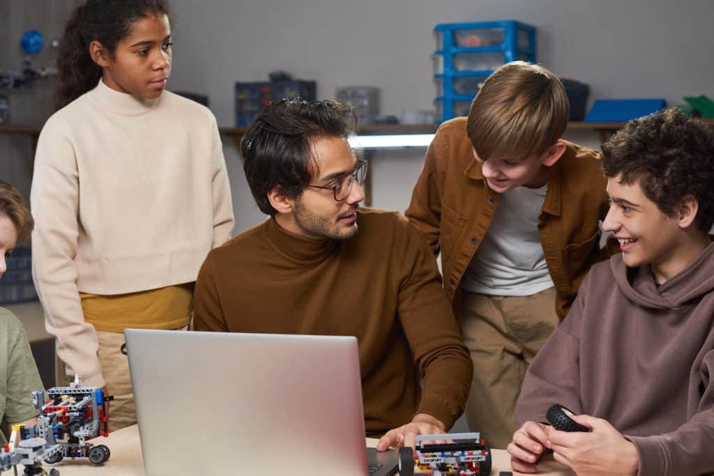 étudiants sur mon bureau numérique