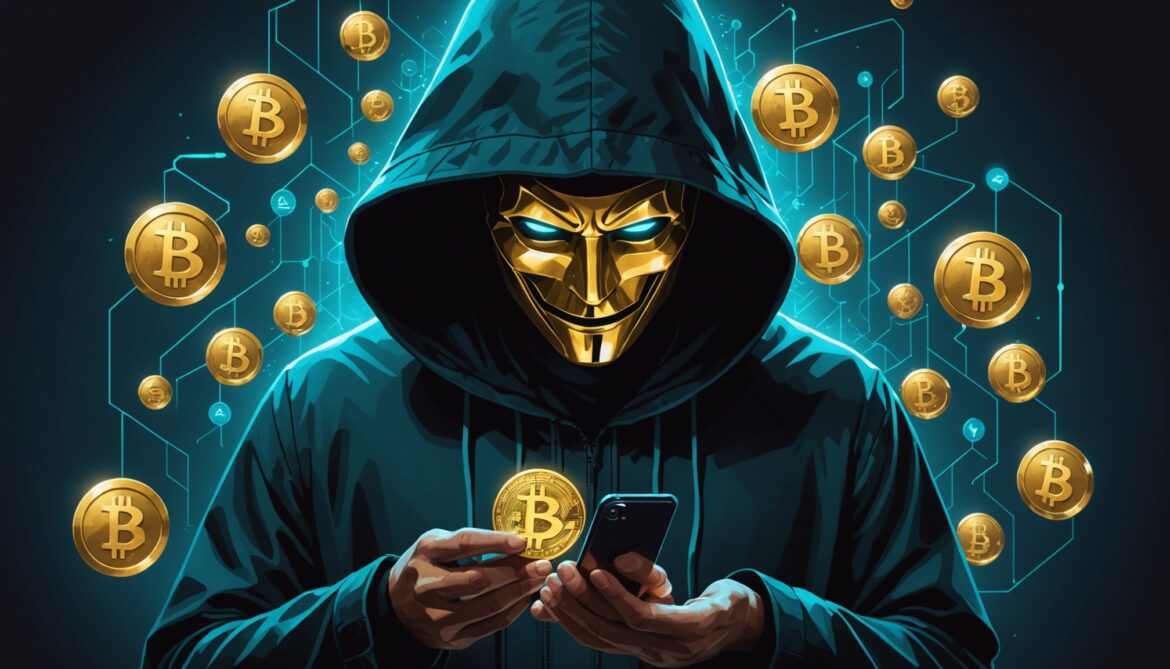 Illustration d'une arnaque crypto par usurpation d'identite et deepfake